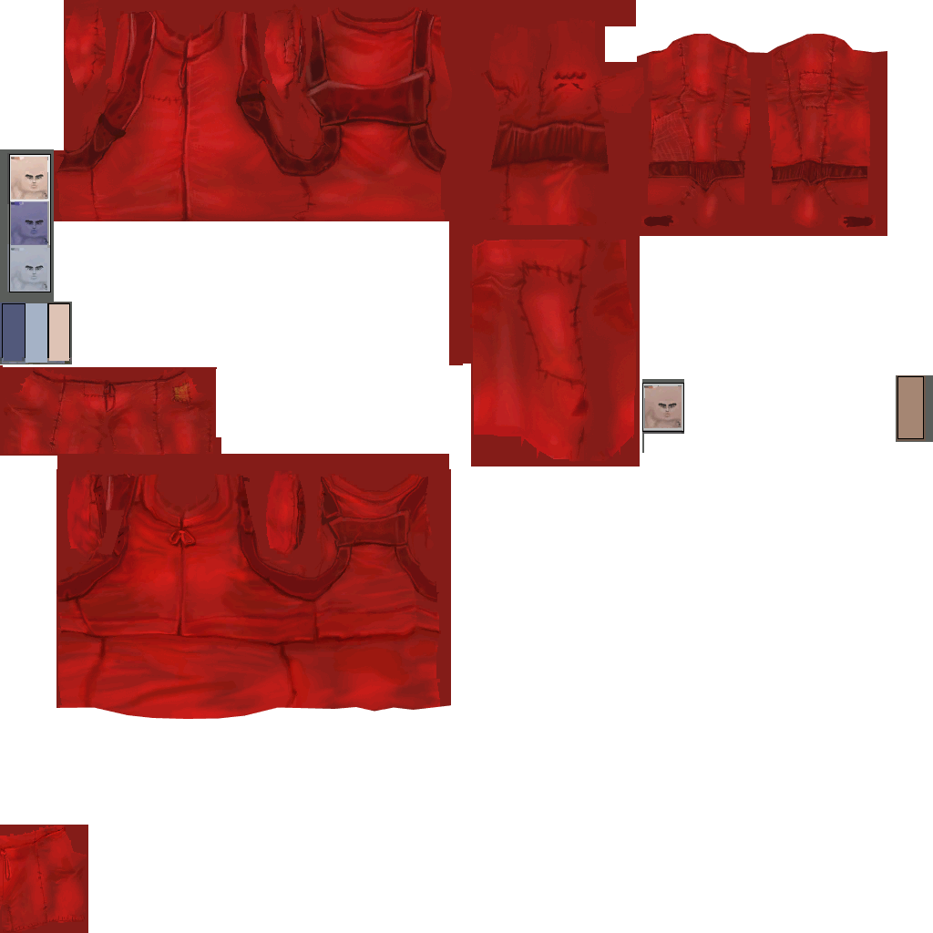 Halloween 2012 zarkit warrior costume texture
