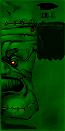Frankestein mask texture mask