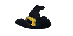 Header premium halloween-wich-hat