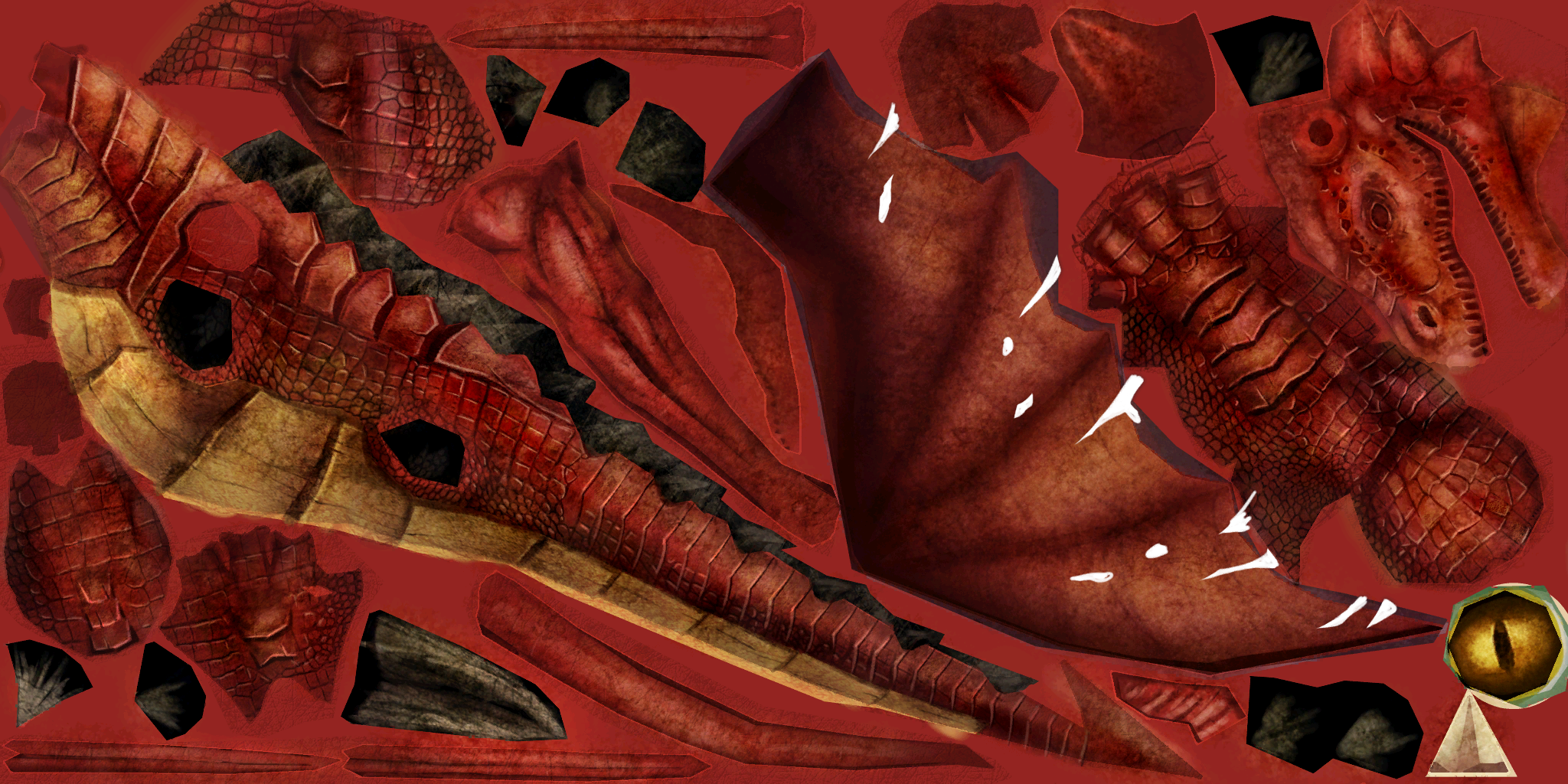 Dragon 2012 red difuse 01
