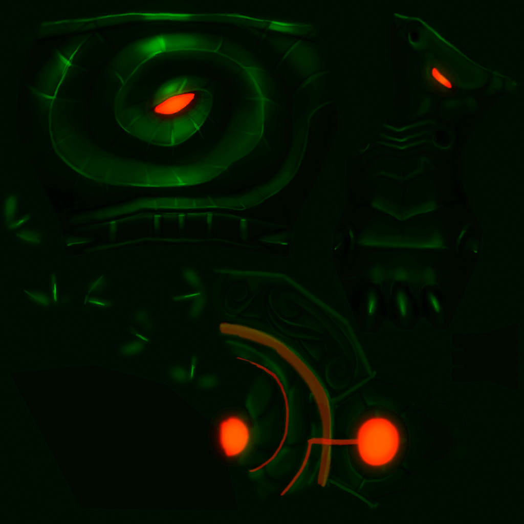 Relic pedestal ignis mask