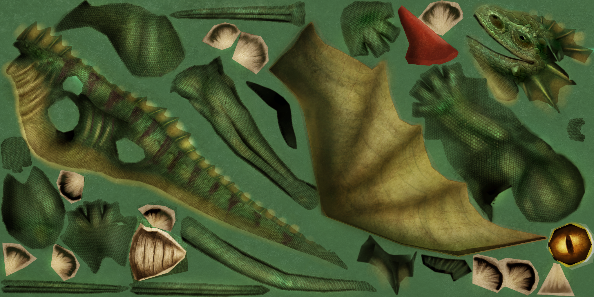 Green dragon d