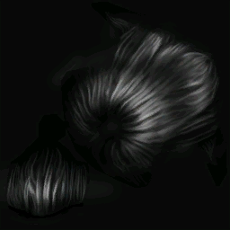 Dark elf m hair 2