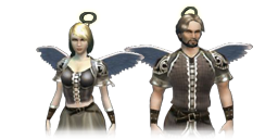 Premium header cupid halo
