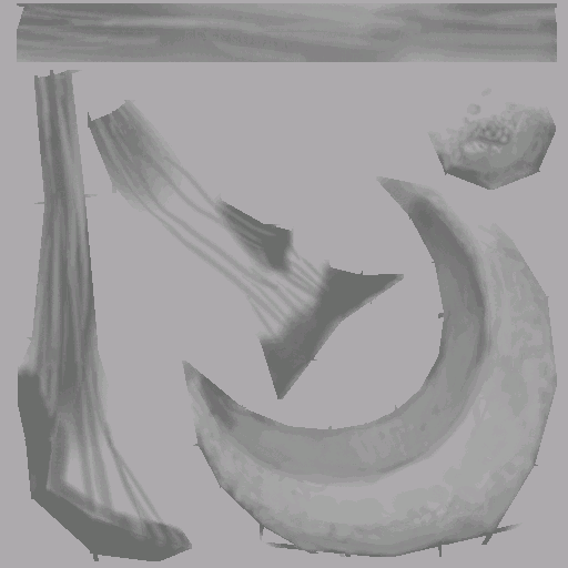 Weapon staff lunar difuse