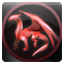 Icon premium dungeon dragon rojo