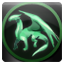 Icon premium dungeon dragon verde