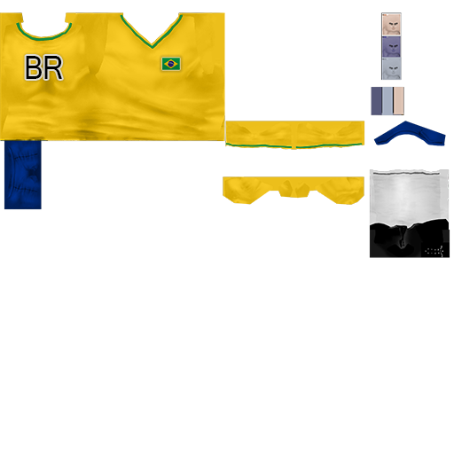 Pc cloth soccer mage brazil 2014
