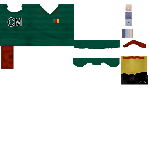 Pc cloth soccer mage cameroon 2014