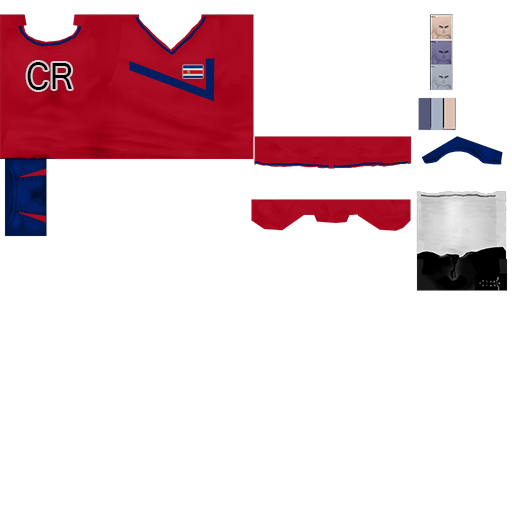 Pc cloth soccer mage costarica 2014