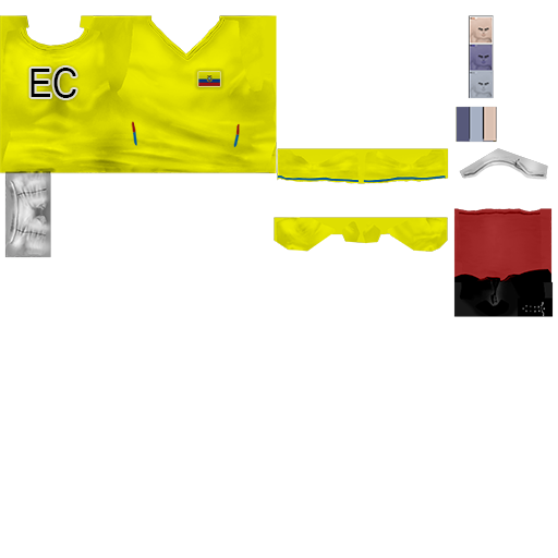 Pc cloth soccer mage ecuador 2014