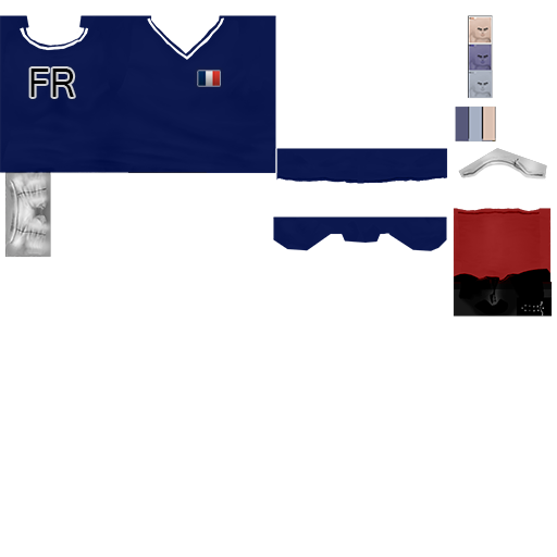 Pc cloth soccer mage france 2014