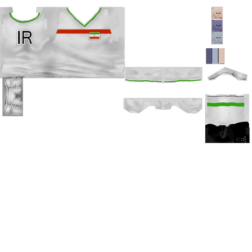 Pc cloth soccer mage iran 2014