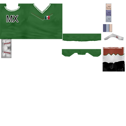 Pc cloth soccer mage mexico 2014