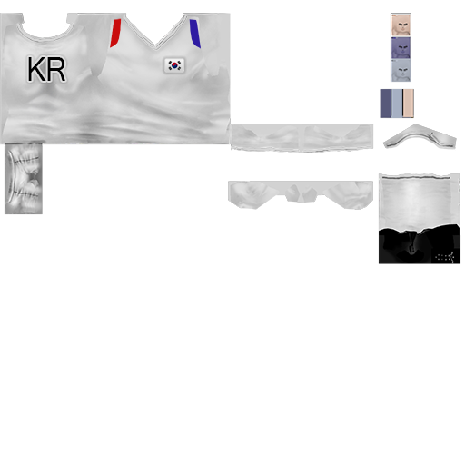 Pc cloth soccer mage southkorea 2014
