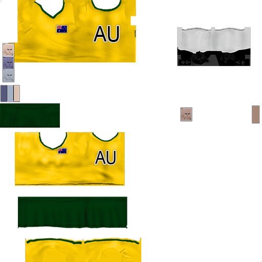 Pc cloth soccer warrior australia 2014