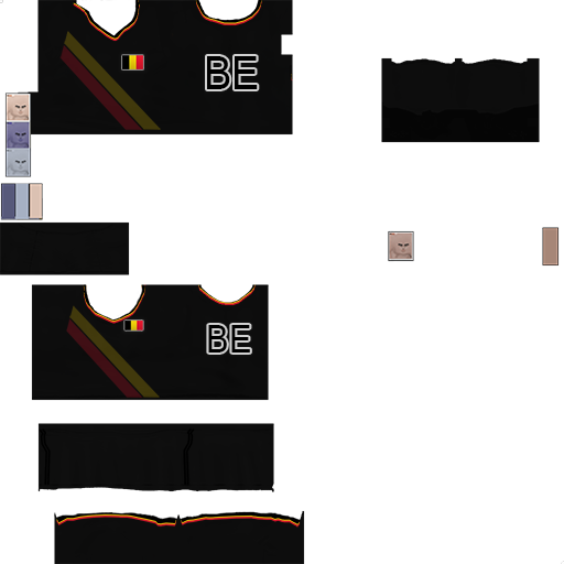 Pc cloth soccer warrior belgium 2014
