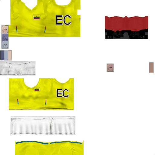 Pc cloth soccer warrior ecuador 2014