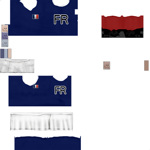Pc cloth soccer warrior france 2014