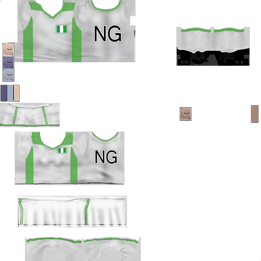 Pc cloth soccer warrior nigeria 2014