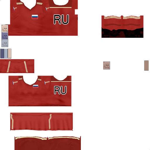 Pc cloth soccer warrior russia 2014