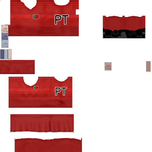 Pc cloth soccer warrior portugal 2014