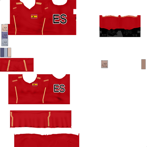 Pc cloth soccer warrior spain 2014