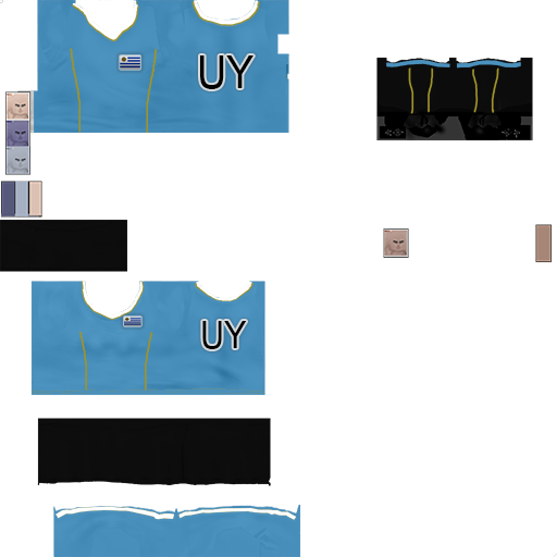 Pc cloth soccer warrior uruguay 2014