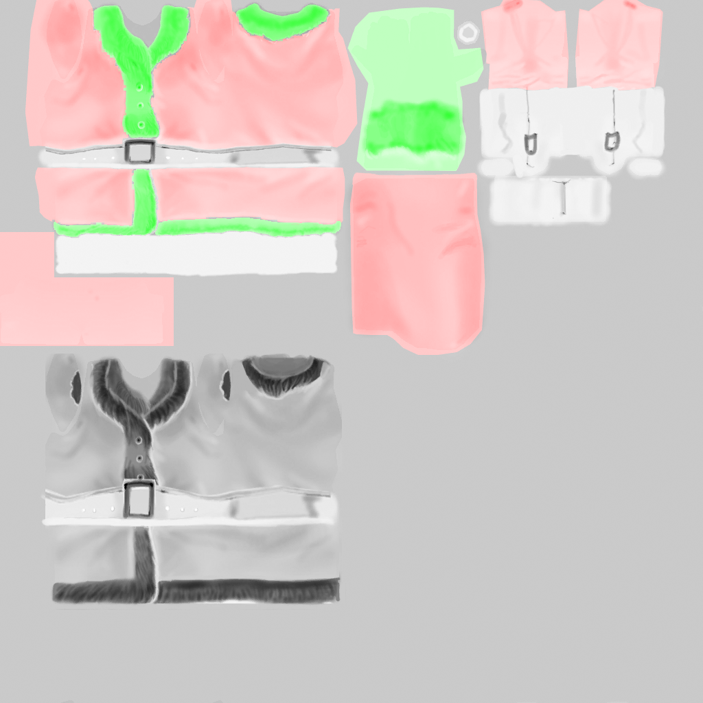 Santa 2015 warrior male mask