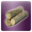 Icon item material pine wood log