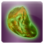 Icon item dragon green heart