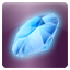 Icon item dragon blue diamond