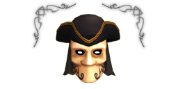 Premium headers mask carnival bauta