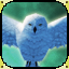 Icon premium messenger owl