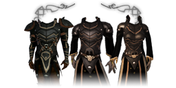 Premium headers dark leather clothing