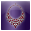 Icon item blood glass amulet