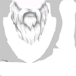 Barba nueva santa