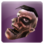 Icon item zombie necrotic head