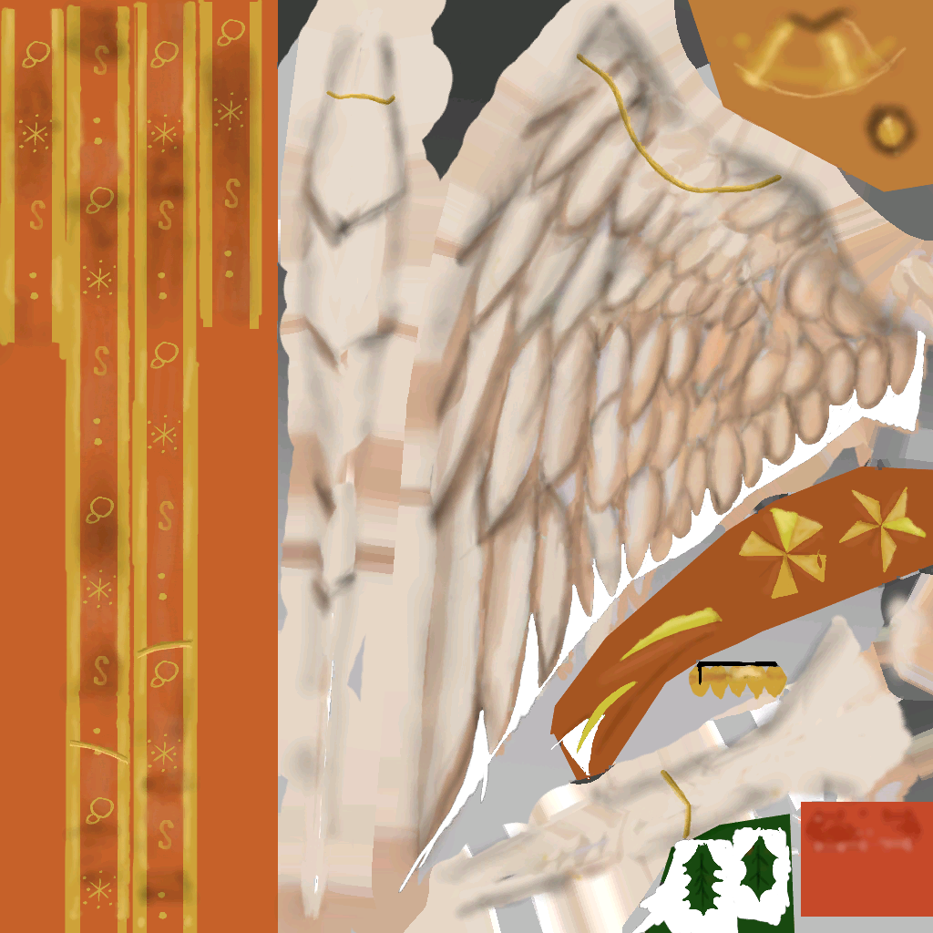 Christmas 2018 wings ribbon D