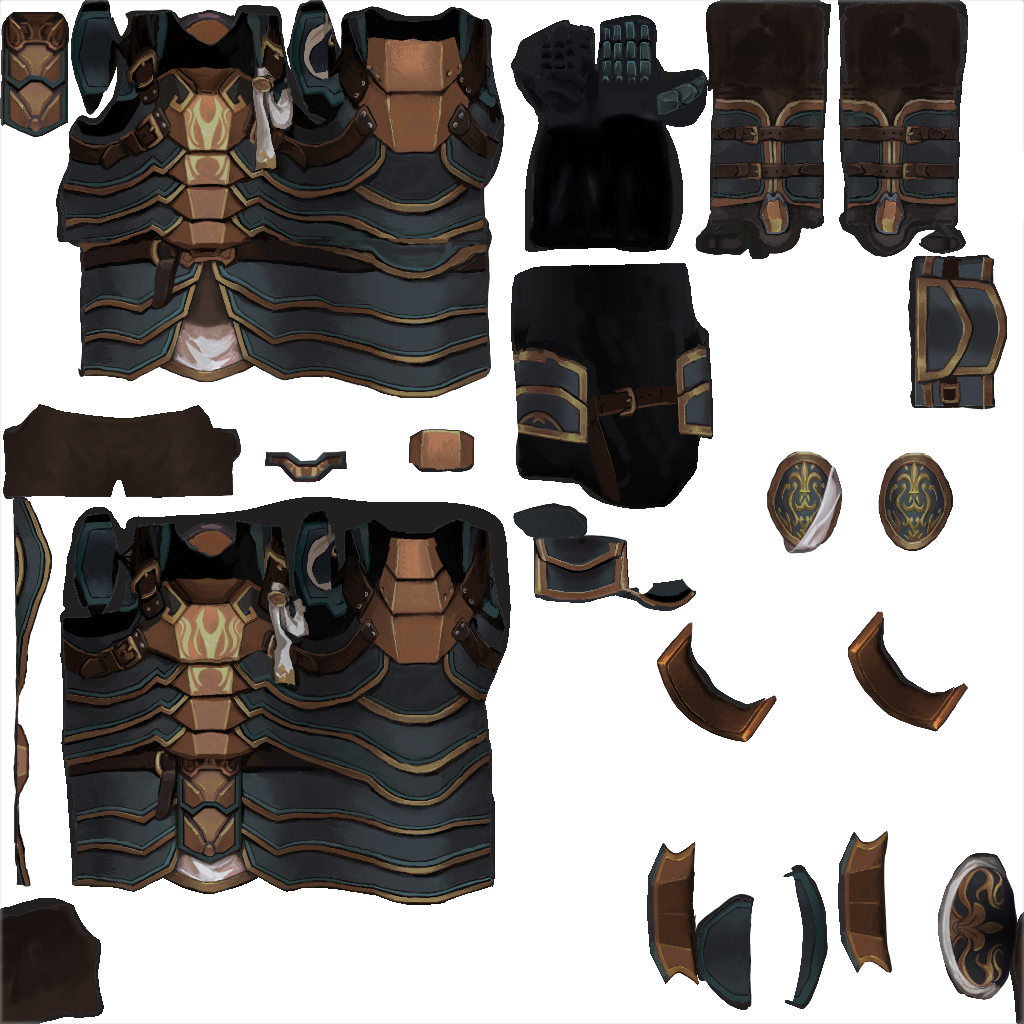 Champion armor warrior D