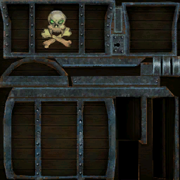 Chest zombie pirate