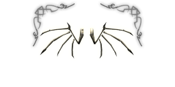 Premium headers bone wings