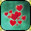 Icon premium charm of hearts