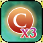Icon premium scroll champion coins triple
