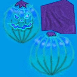 Hat pumpkin ghost