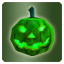Icon item hat pumpkin green
