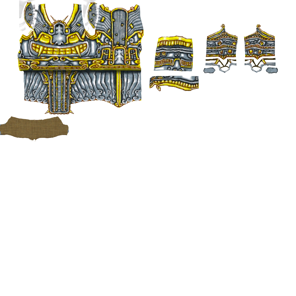 Sacred ritual clothing a warrior male D
