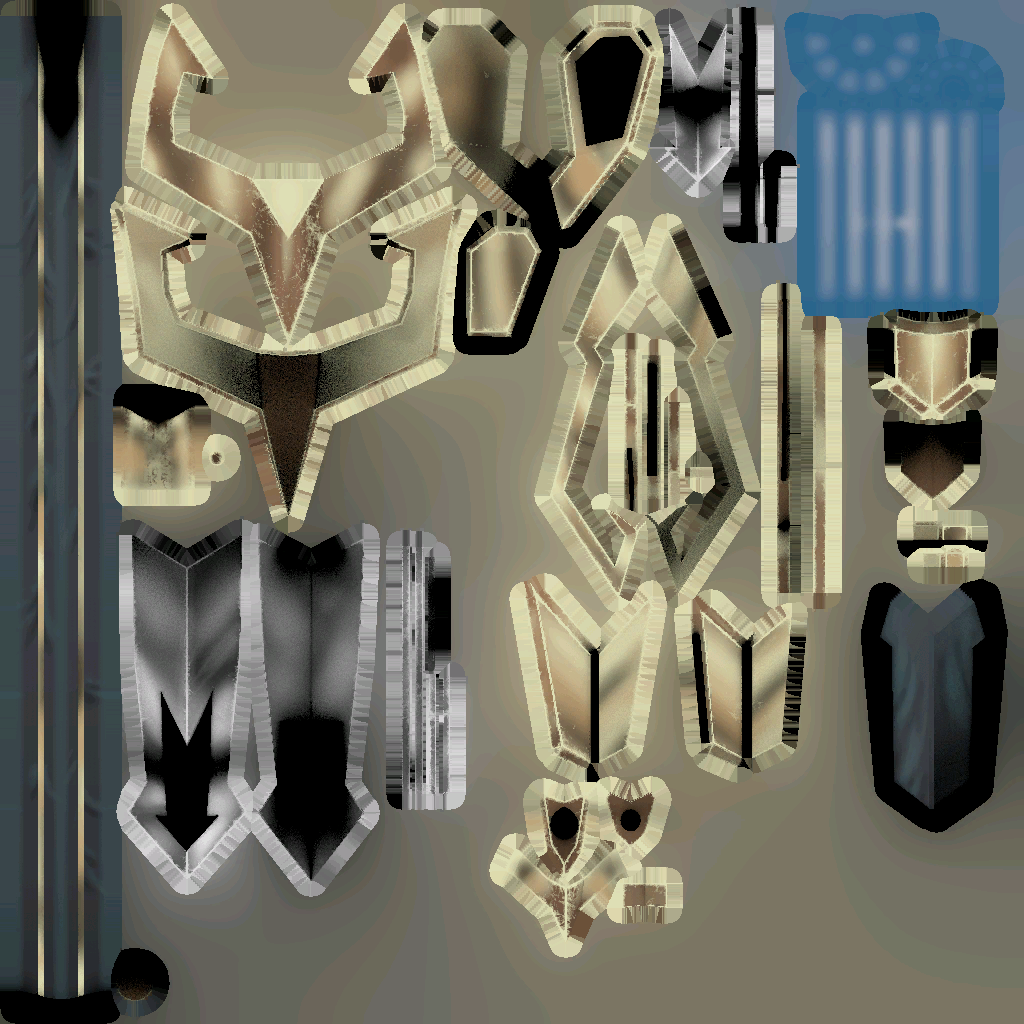 Competitor weapon staff A D