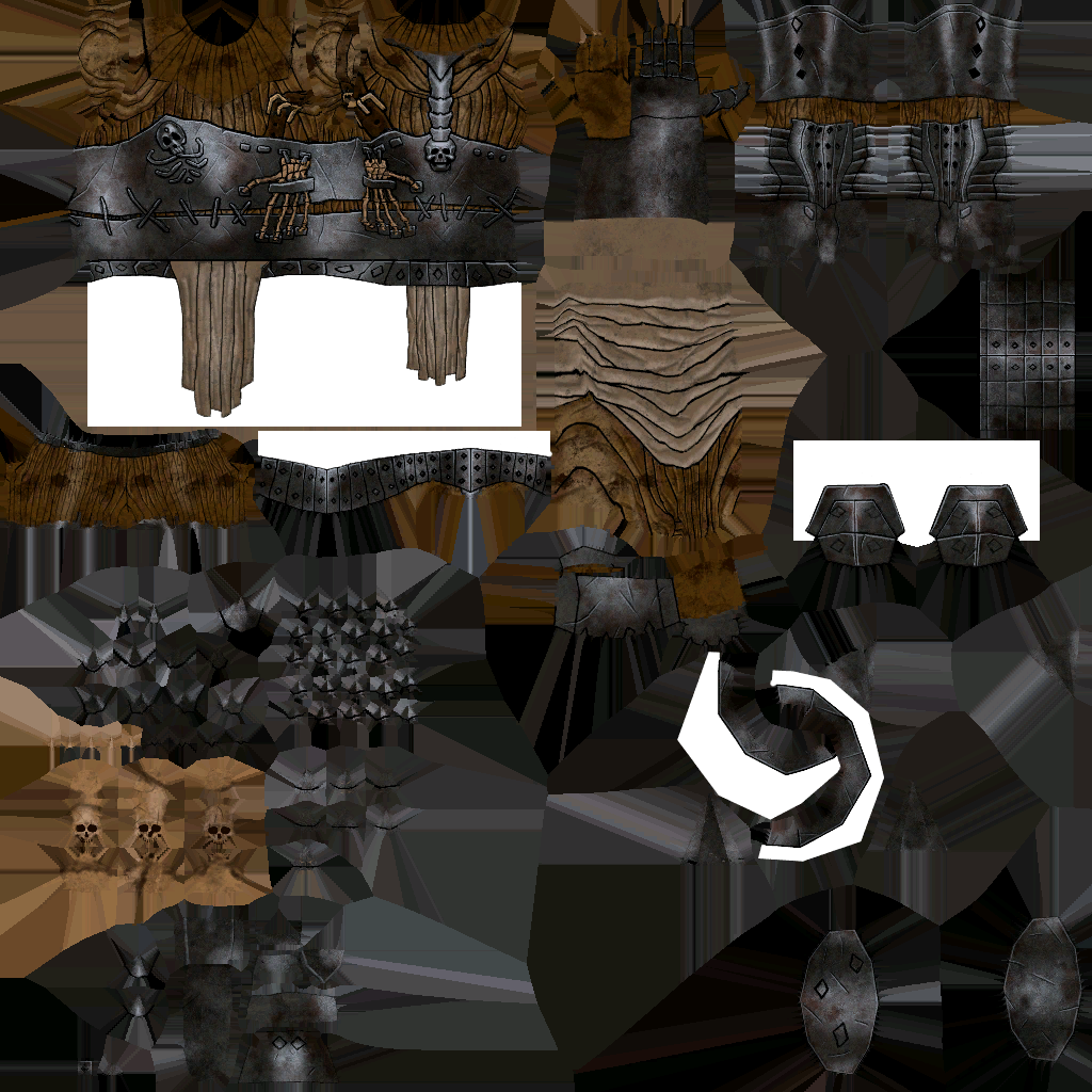 Mercenary leader armor A D