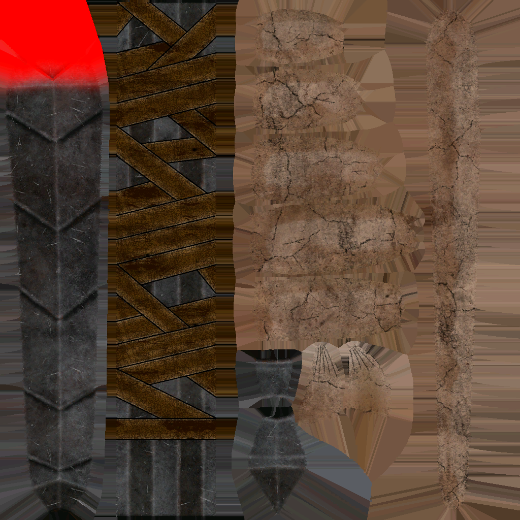 Mercenary weapon mace A D